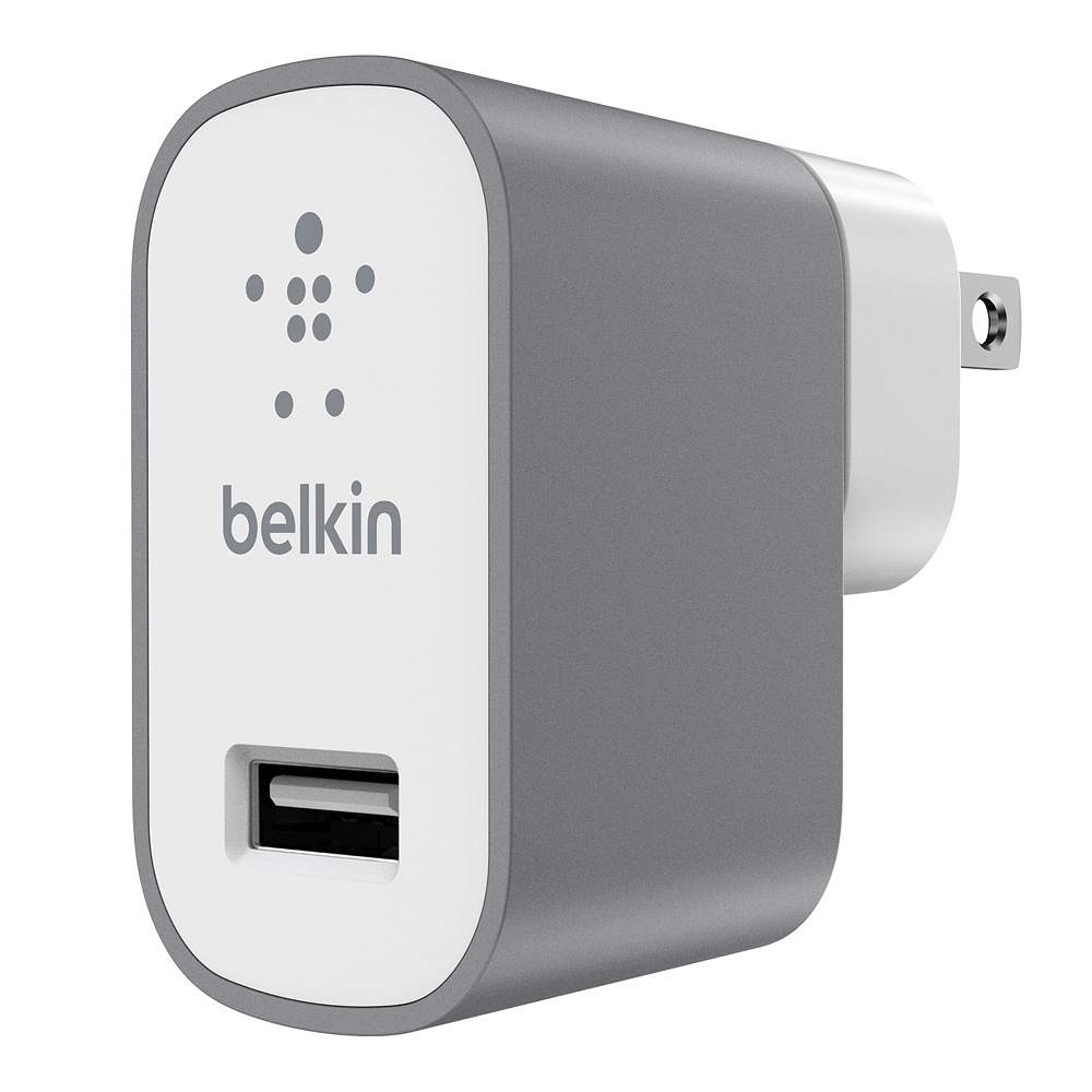 Cargador De Pared Belkin Metallic Premium Universal 2 Hacbel162