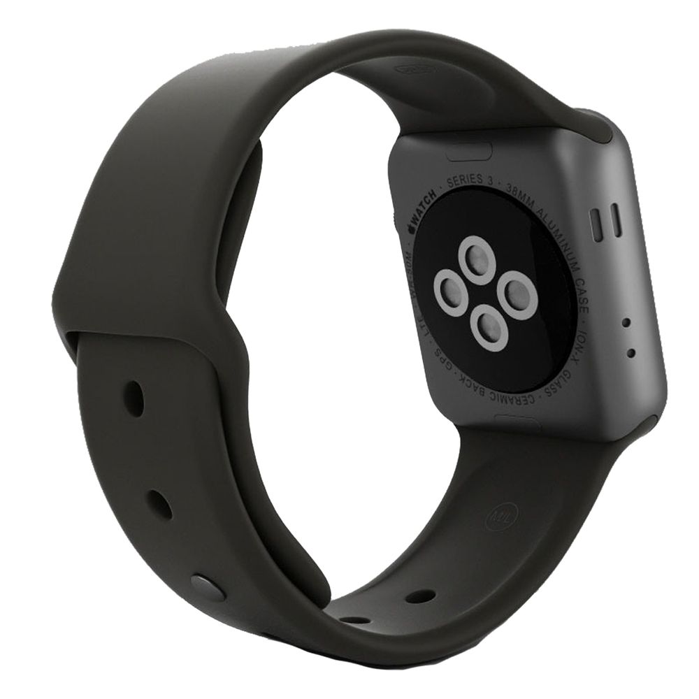 Смарт часы apple watch s3 38mm space gray aluminum case with black sport band обзор