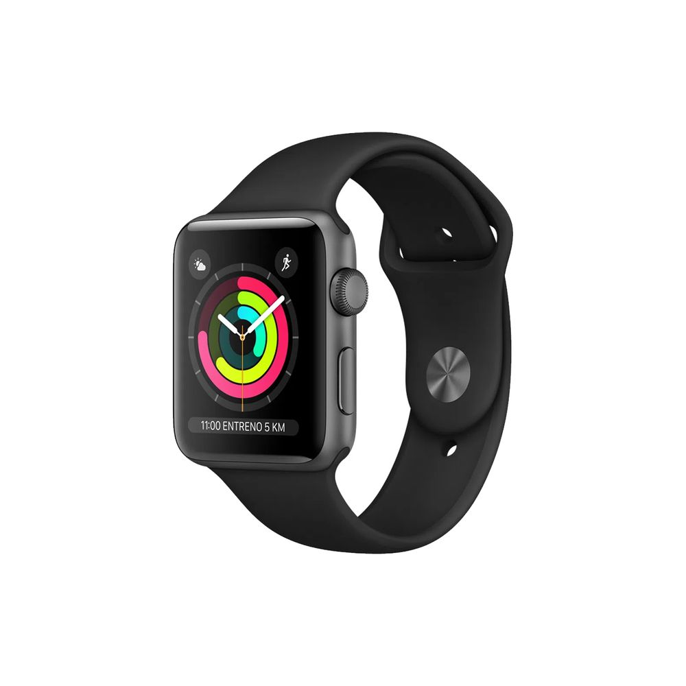 Смарт часы apple watch s3 38mm space gray aluminum case with black sport band обзор