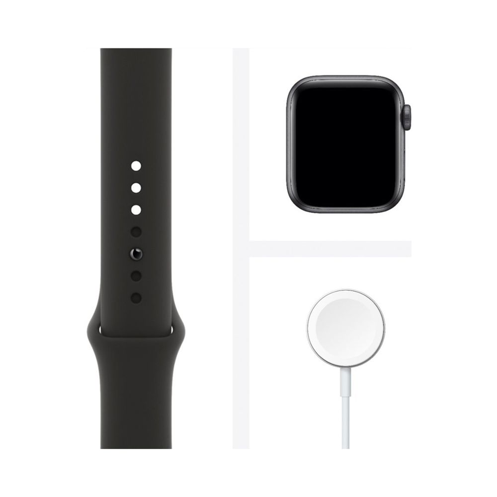 apple watch se 40mm gps space grey black band