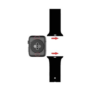 Malla para Apple Watch 38MM/40MM Sport Loop, Silicone, Black, HWMCMK046 -  compumarket